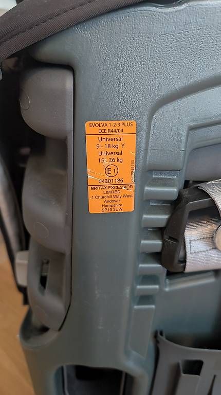 Seggiolini per auto: Britax Römer Kindersitz Evolva 123 Plus – Usato da Root venduto da vin_wr2l 4