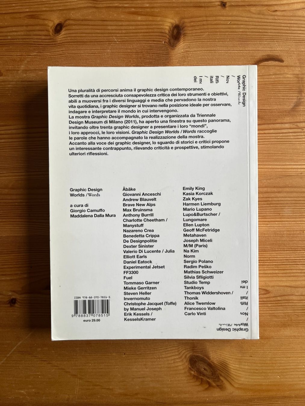 Libri: Graphic Design Worlds / Words – Nuovo (secondo la descrizione) da Winterthur venduto da L.K.I. 1