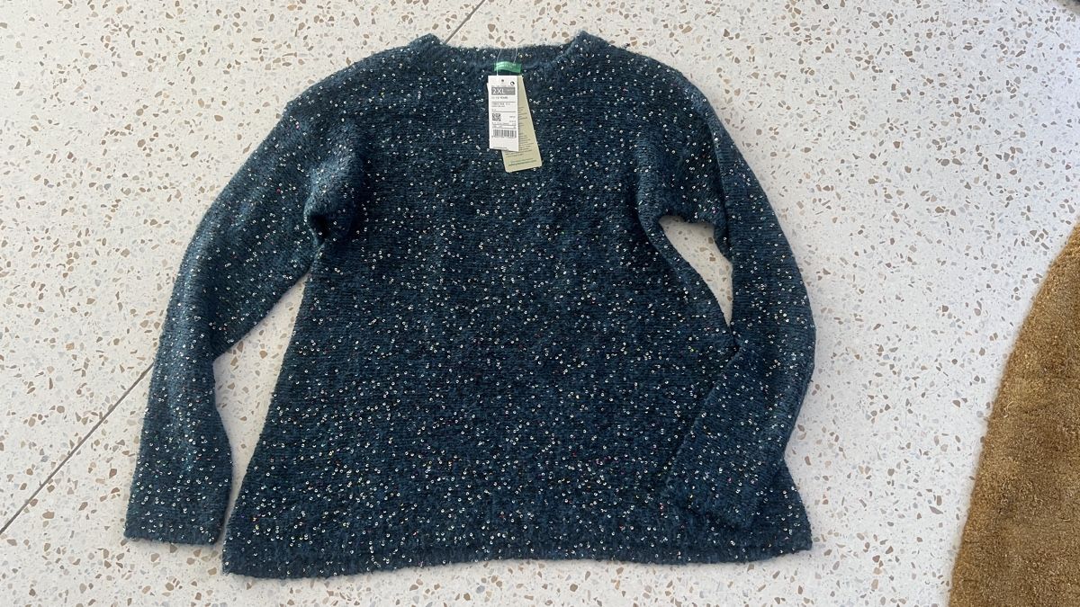 Benetton Maglioni & Felpe: Benetton Pullover Gr. 11-12 petrol – Nuovo (secondo la descrizione) da Tagelswangen venduto da Bomu