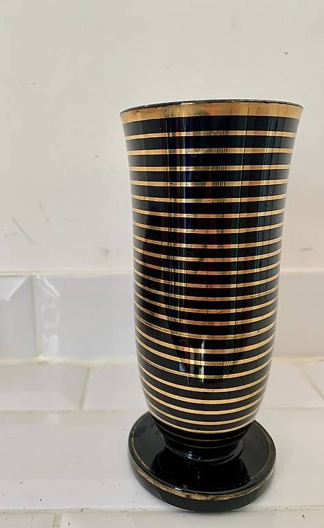 Vasen & Gefässe: Vase art déco Paul Heller Belgique – Gebraucht aus Montreux von Barber_Swiss_Vintage 2