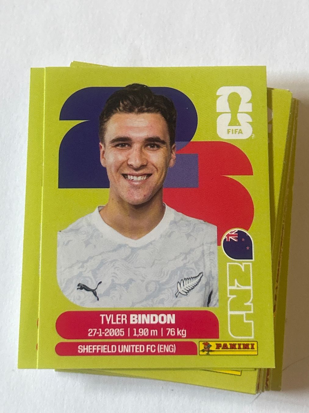 Panini Sammelbilder & Trading cards: Panini WM 2026 Sticker - Bindon NZL 7 – Neu (gemäss Beschreibung) aus Troistorrents von sim_d75d