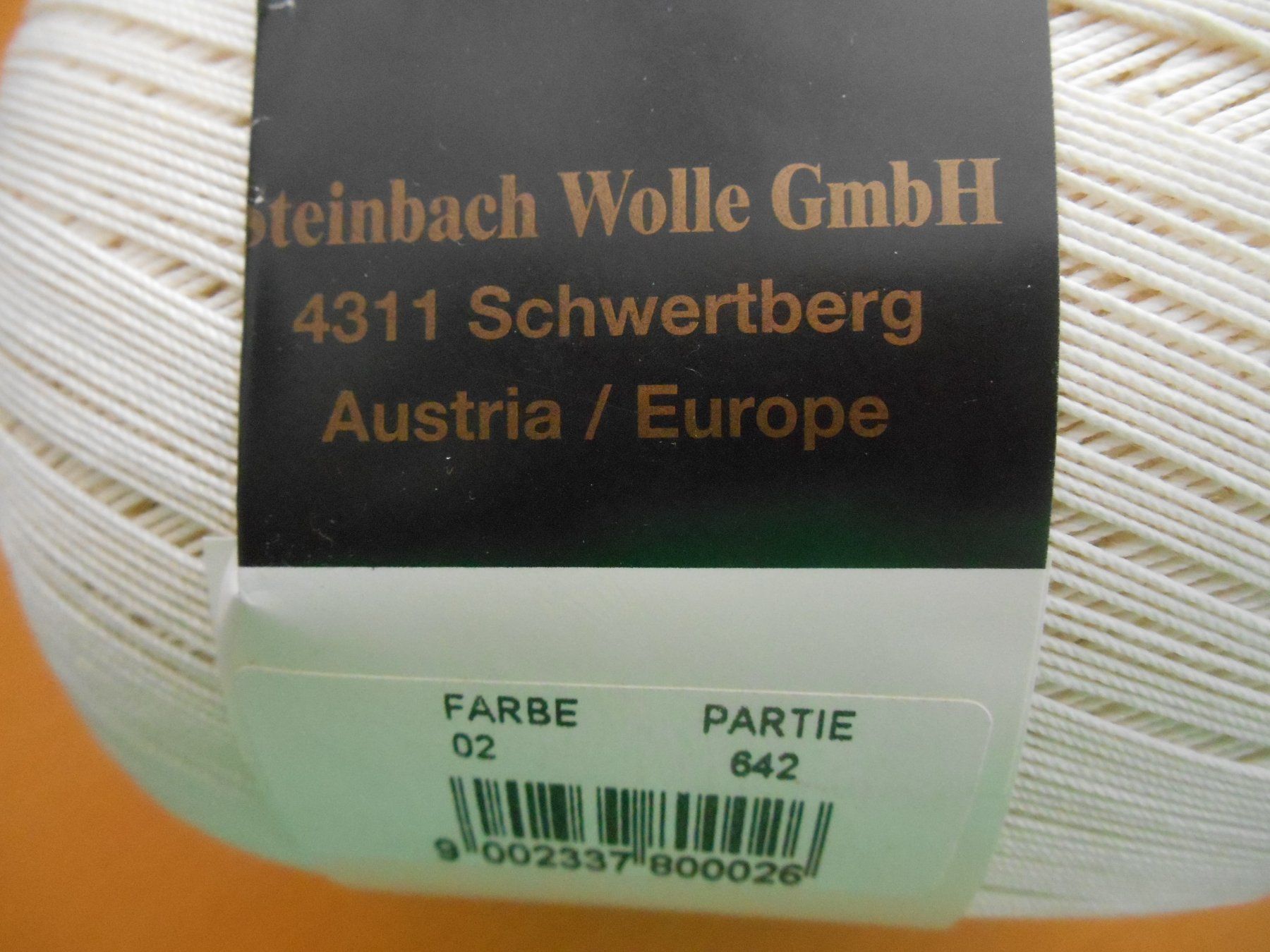 Wolle: 2 Häkelgarn à 100 g – Neu und originalverpackt aus Nussbaumen AG von MollyBI-20 3