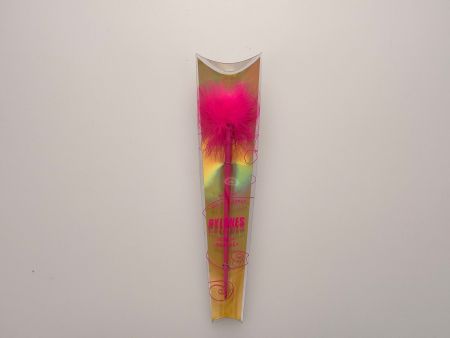 Haarnadel Pink Feder Unbenutzt
