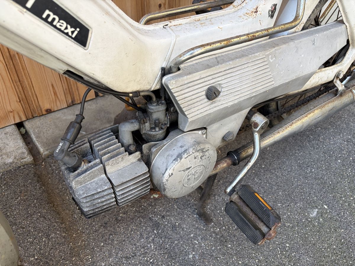 Puch Cyclomoteurs: Mofa Puch Maxi N mit Ausweis – Défectueux à Latterbach par Bbutz98 2