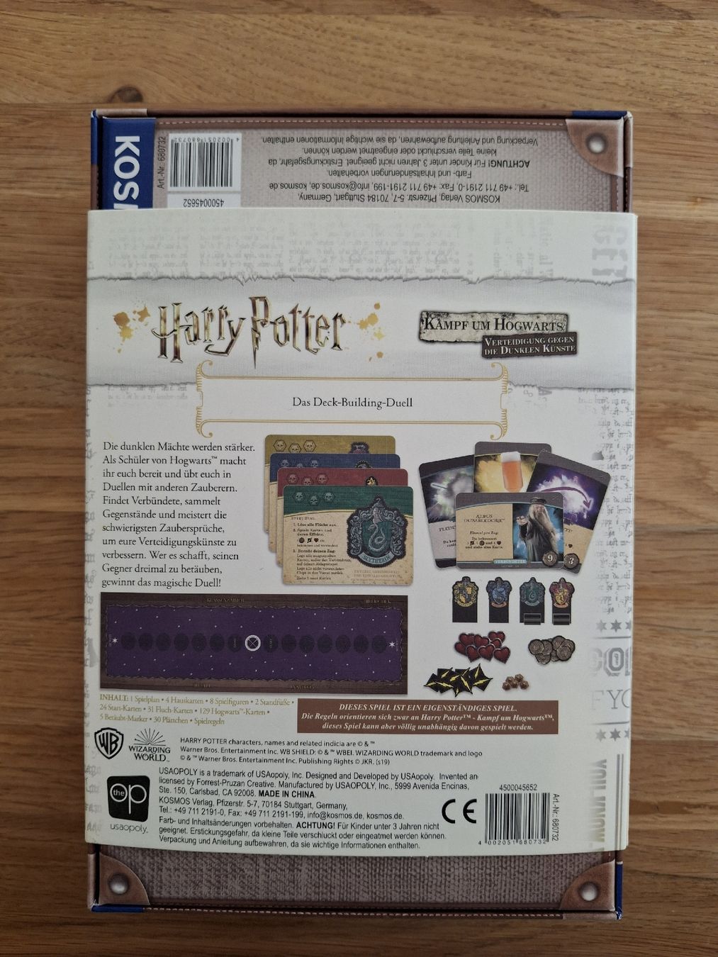 Kosmos Spiele: Harry Potter Kampf um Hogwarts Deck-Building-Duell – Gebraucht aus Zürich von Vordermannd86 1