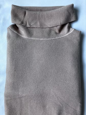 Rollkragenpullover Wolle und Kaschmir L-XL