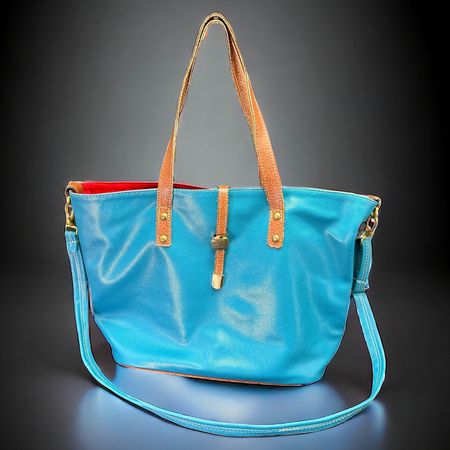 Sac longchamp bleu et rouge hot sale