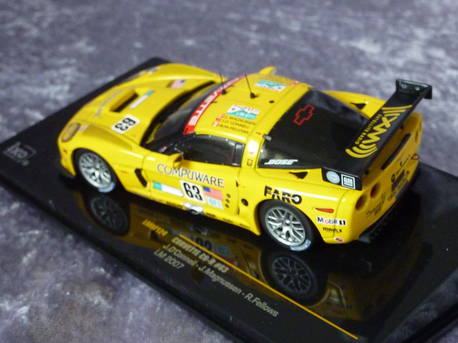 IXO Modellautos: Chevrolet Corvette C6-R #63 1:43 – Gebraucht aus Dürrenäsch von modellautos4you 1