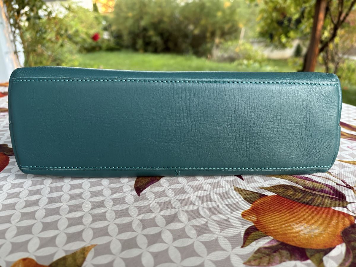 Borse da donna: Leder Tasche 2nd Harbour petrol – Usato da Frauenfeld venduto da Andi_andrea 3