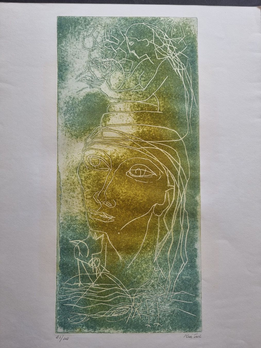 Grafica & Litografie: RIA EXEL RADIERUNG SIGNIERT NUMMERIERT – Usato da Gersau venduto da grafik-kunst 3
