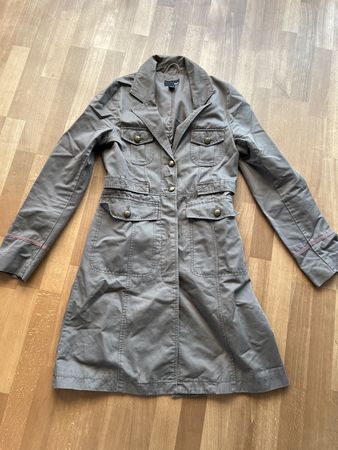 H&M Mantel, Khaki, Gr. 34, guter Zustand-für den Frühling
