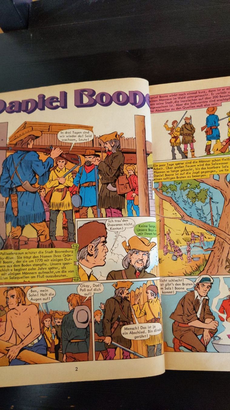 Fumetti: Berühmte Geschichten - Daniel Boone Comic, Vintage – Usato da Niederscherli venduto da Mon_Art 3