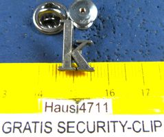 LANCIA AUTO KAPPA K LOGO PIN MIT SECURITY-CLIP