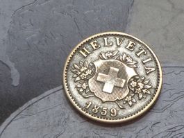 20 cts 1859 B - (Bi) billon