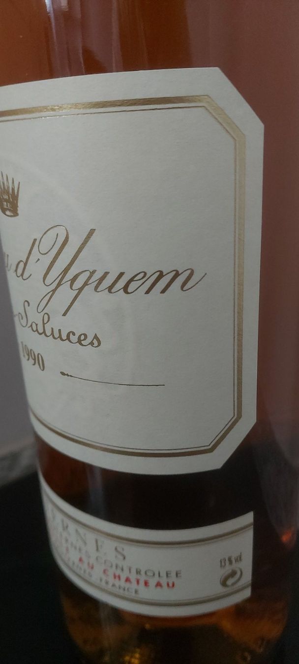 Yquem Vino: Château d'Yquem 1990 – Nuovo (secondo la descrizione) da Grenchen venduto da poggione 4
