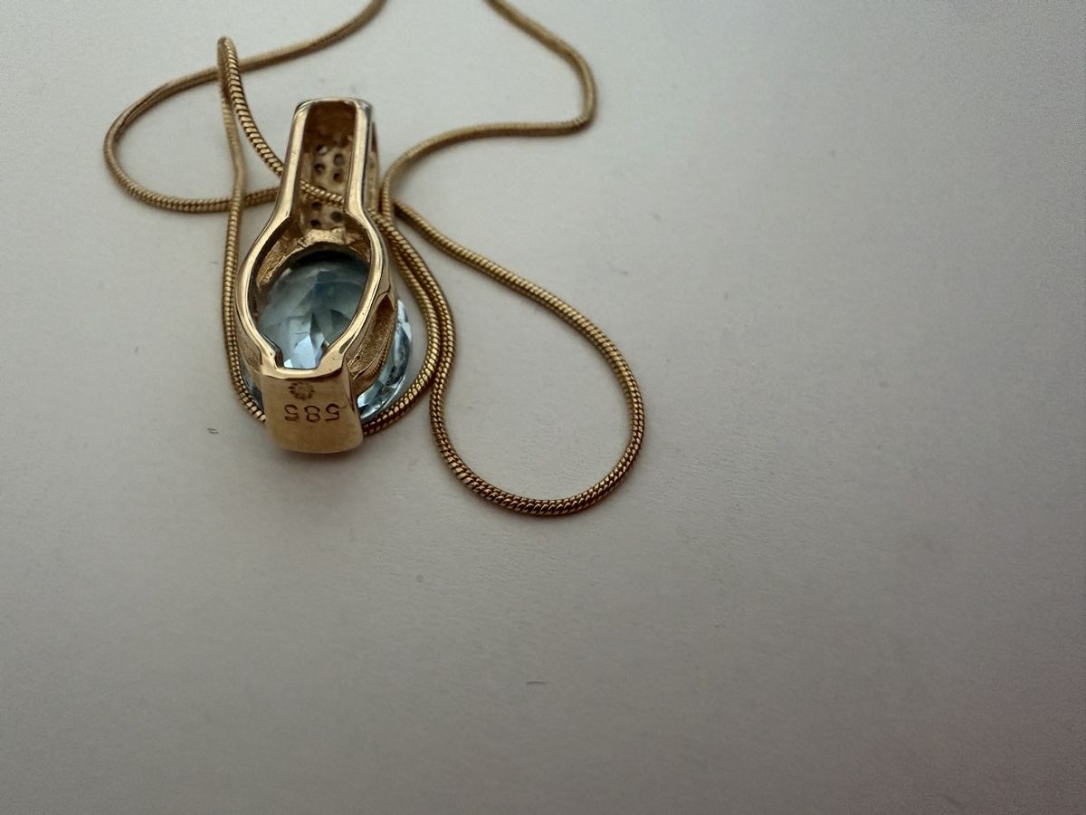 Ketten: Goldkete mit Anhanger  – Gebraucht aus Neuhausen von Cartier22 3