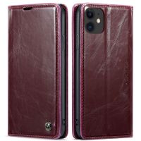 CaseMe iPhone 11 Luxus Leder Cover Case