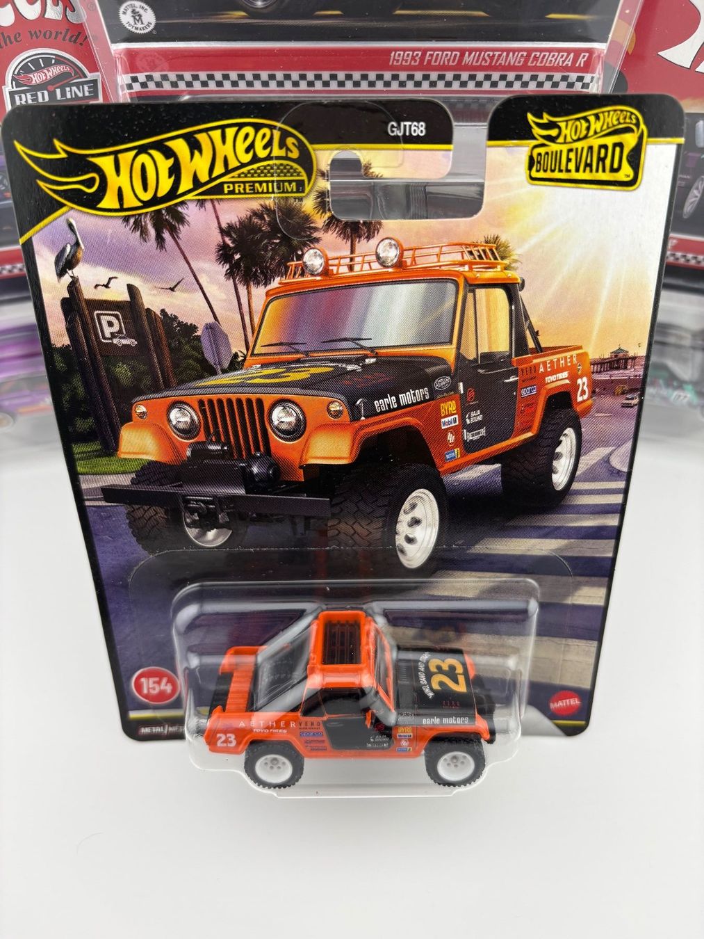 Hot Wheels Modellautos: Hot Wheels 1967 Jeepster Commando Premium Boulevard - 154 – Neu und originalverpackt aus Flawil von HeisseReifen 1