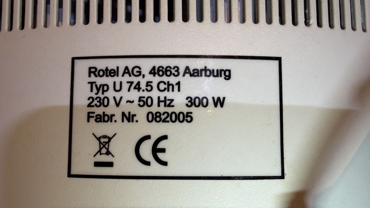 Rotel Umidificatori d'aria: Rotel Luftbefeuchter/ Verdunster/Humidifier – Usato da Altenrhein venduto da Docdoc 3