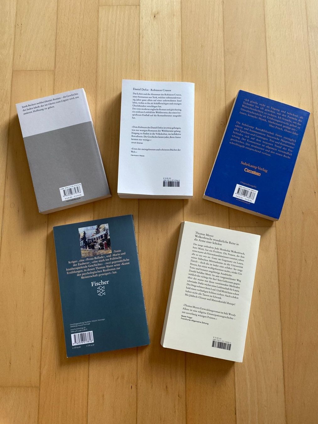 Libri: 5 Bücher auf Deutsch – Usato da Buchrain venduto da Booster10 1