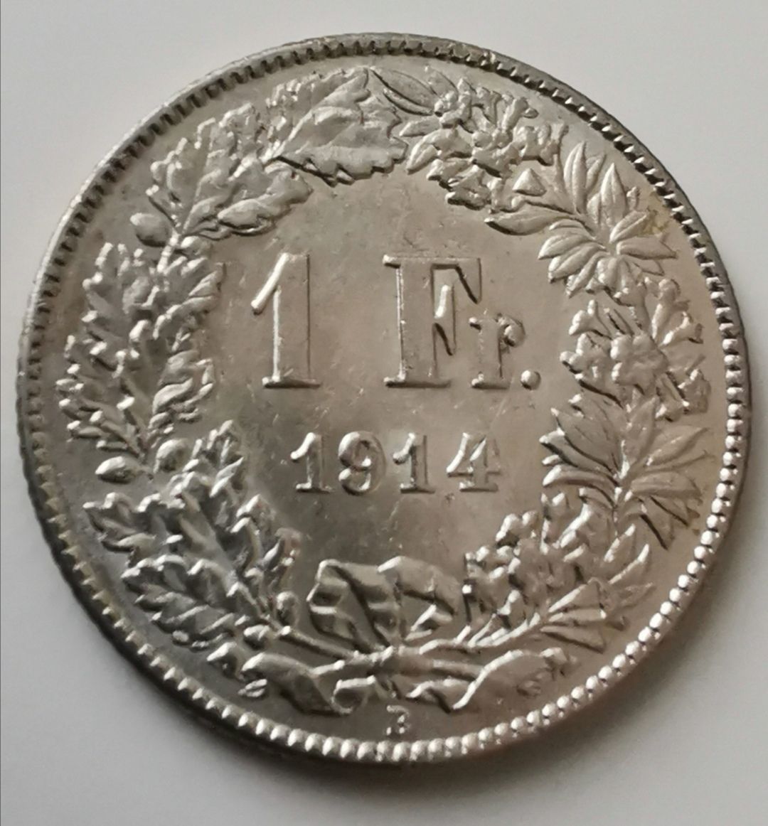 Tutti le monete: 1 Franken 1914 Silber – Usato da Zürich venduto da turbopuz