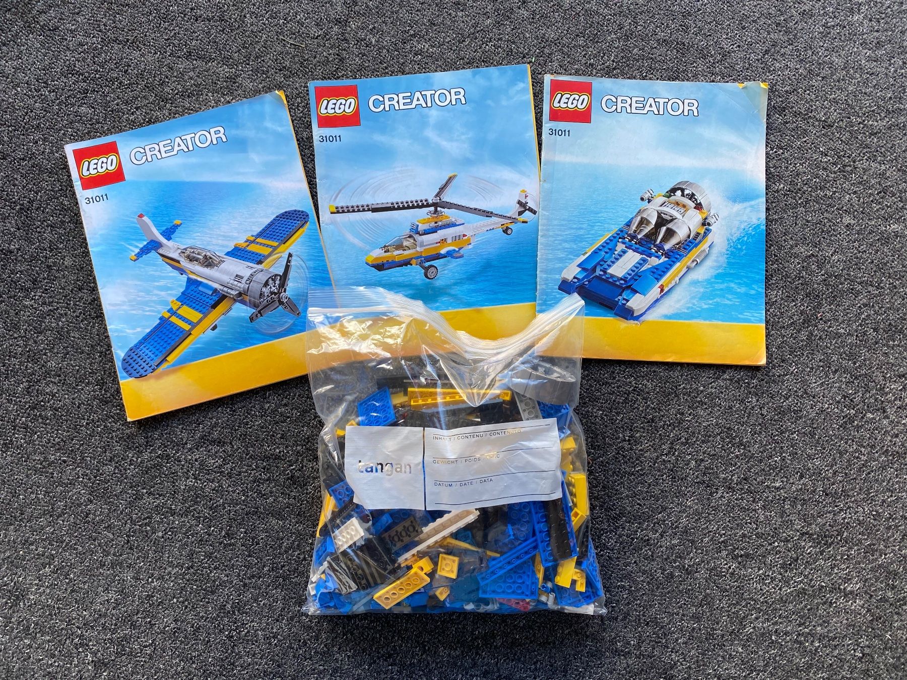 Lego Baukästen: Lego Creator 31011 Aviation Adventures Set – Gebraucht aus Villigen von Topper76
