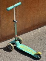 Kinderroller Micro mini, mintgrün, dreirädrig