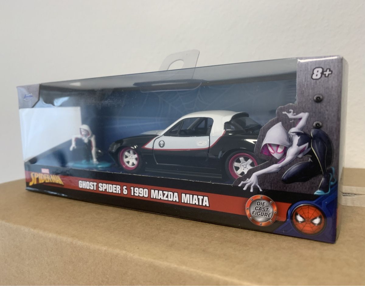 Jada Toys Modellini d'auto: Mazda MX-5 NA x Ghost Spider – Nuovo e nell'imballaggio originale da Neuenegg venduto da Mazdanier 2