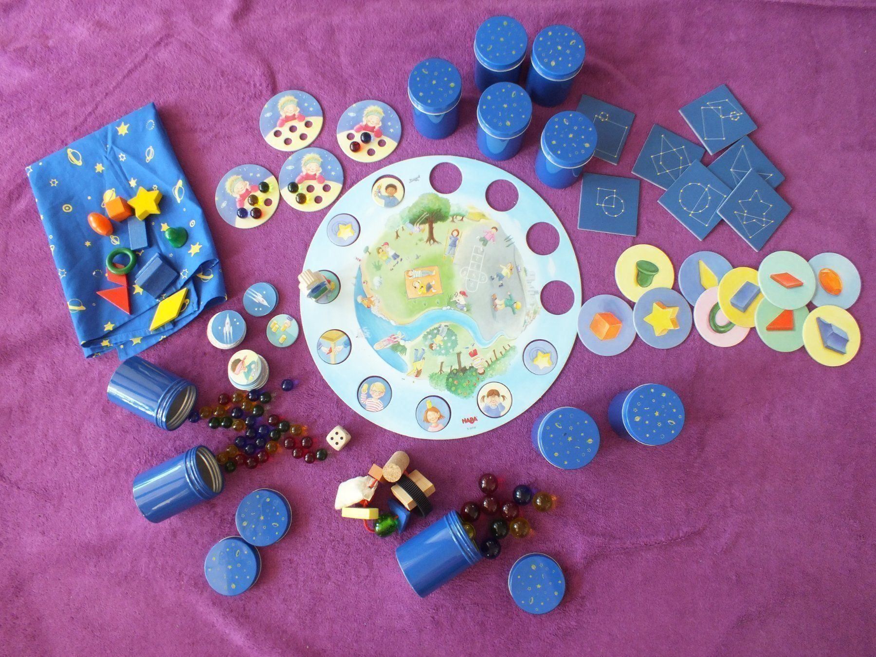 Haba Spiele: HABA Lern Spiel - Planet der Sinne – Gebraucht aus Müllheim Dorf von Seeeule01 2