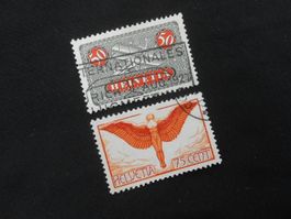 CH  Z 9/11  Flugpost  1923   Z CHF 155