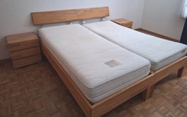 Schlafzimmer Set komplett (Bett, Schrank, Kommode)