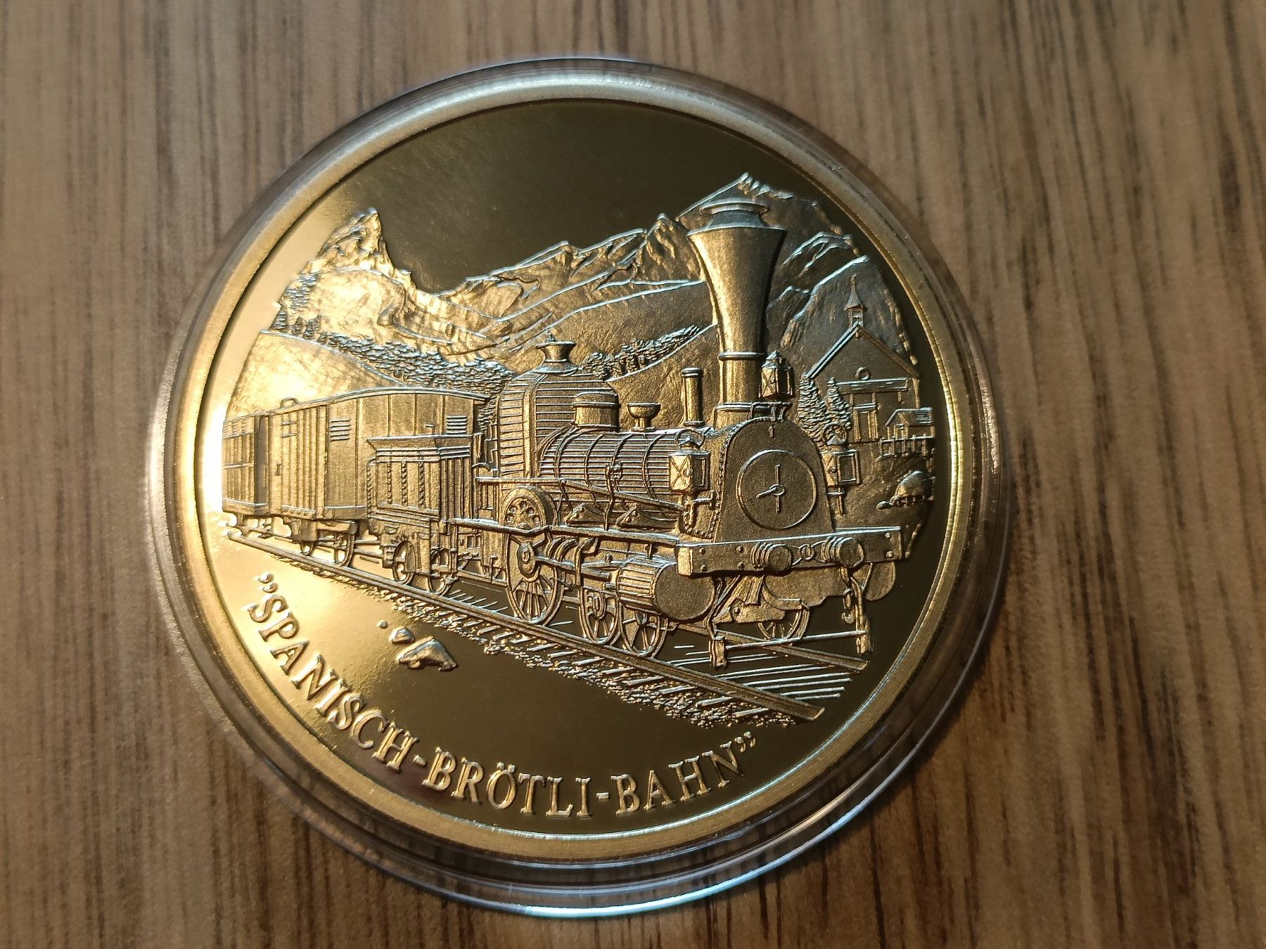 Médailles: 1 médaille ,, Spanish-Brötli-Bahn'' année 1998 – D'occasion à Sion par dav_96jh