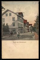 AK Niederuzwil, Straßenpartie mit Geschäft