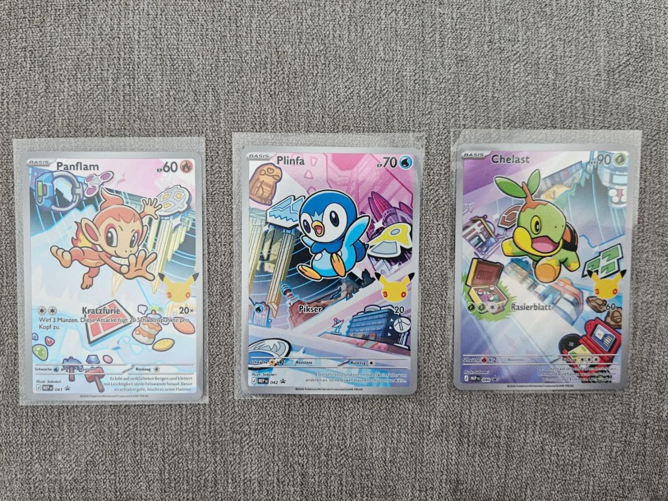 Pokémon Carte collezionabili: Pokemon Sinnoh Starter der Ersten Partner Kollektion – Nuovo (secondo la descrizione) da Wohlen AG venduto da dan_cpd9