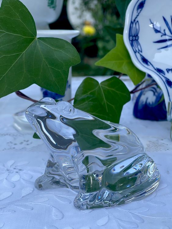 Boîte En Cristal Baccarat - Grenouille - Cristal De Luxe