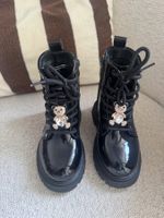 GIRL 🧸🤎🖤 Boots Bottines laquées NEW! 26