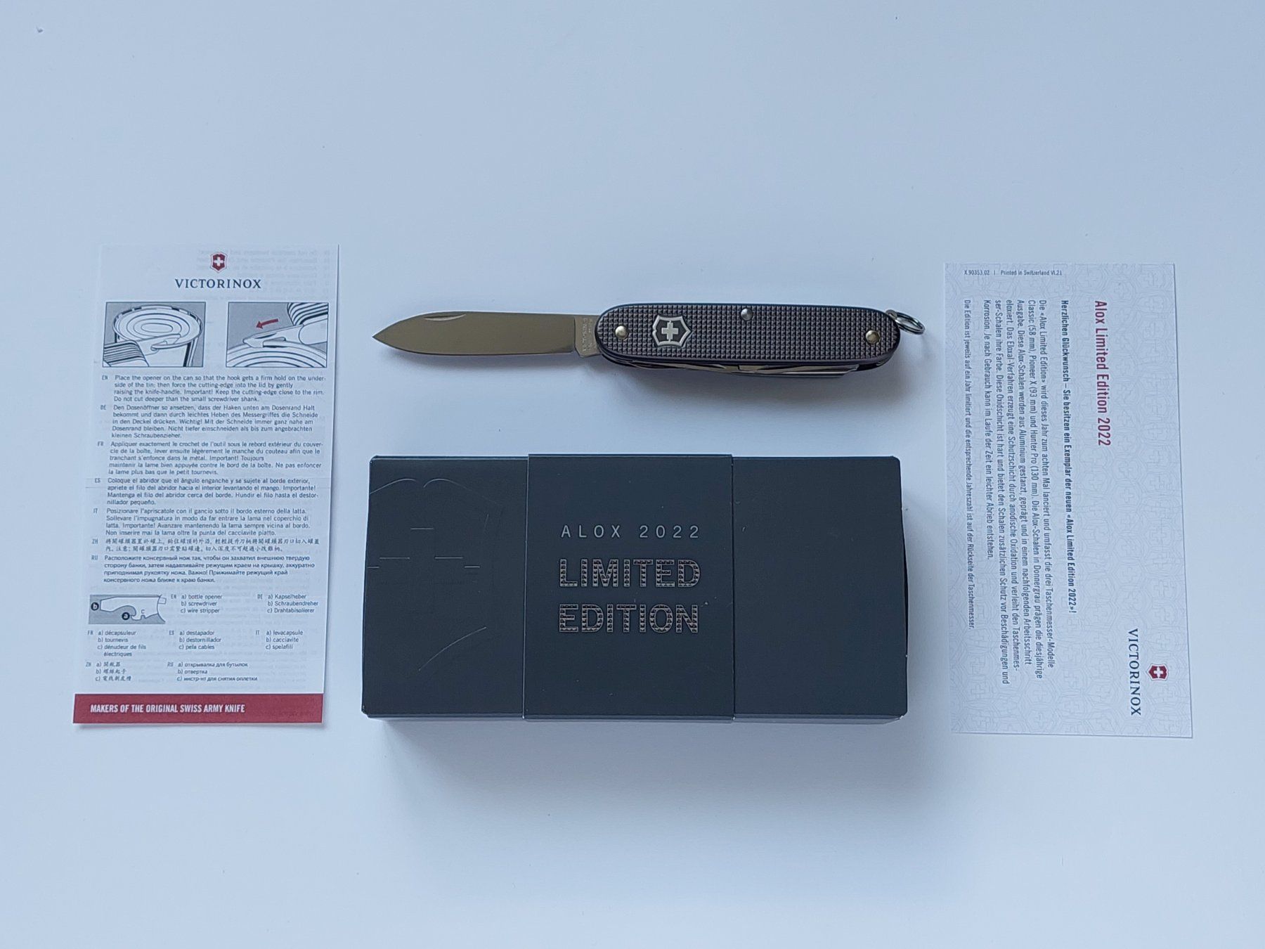 Victorinox Coltelli tascabile: Victorinox Limited Edition 2022 - Set – Nuovo e nell'imballaggio originale da Liebefeld venduto da Helveticus6 3