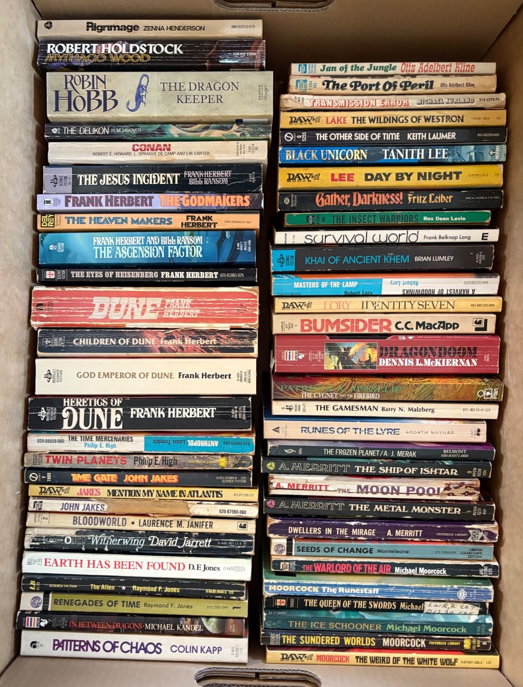 Bücher: Science Fiction Paperbacks – Gebraucht aus Richterswil von kbs_6bh5 5