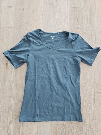 Chicoree Shirt, Gr. L, petrol - Ideales Sommer Oberteil!