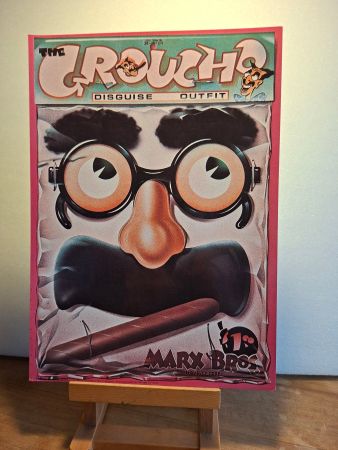 Marx Brothers Groucho Maske, Bild, Rarität, Vintage!