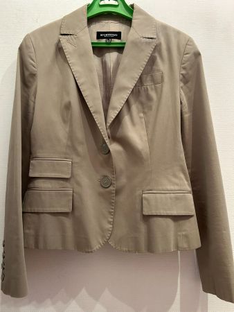 Beau blazer en coton épais taupe Sportstaff (Italie) T/40