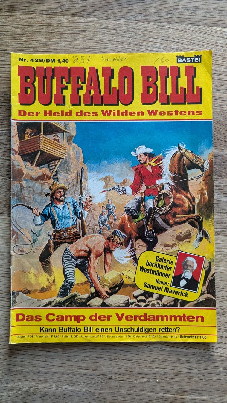 Comics: Buffalo Bill Comics aus 400er Serie  – Gebraucht aus Rupperswil von Svelos 4