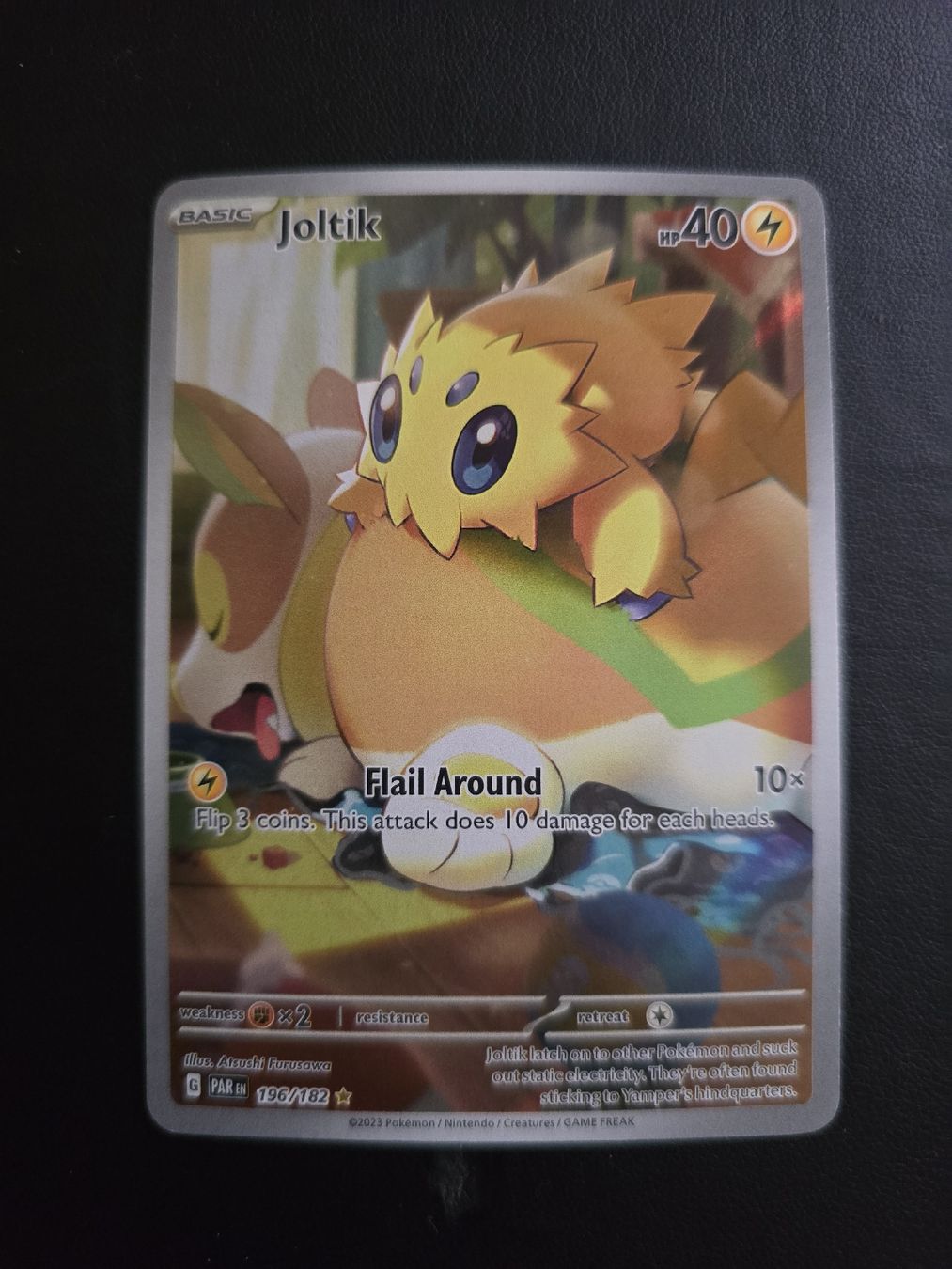 Pokémon Carte collezionabili: Carte Pokemon Joltik 190/182 neuve – Nuovo (secondo la descrizione) da Cointrin venduto da PokeAku