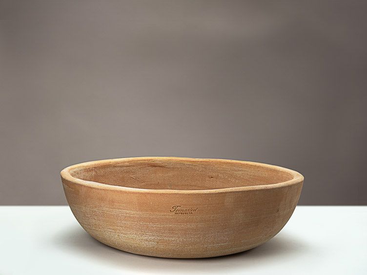 Vasi per fiori: Runde Schale, Kräutertopf Terrakotta – Nuovo e nell'imballaggio originale da Niederrohrdorf venduto da makrea. 1