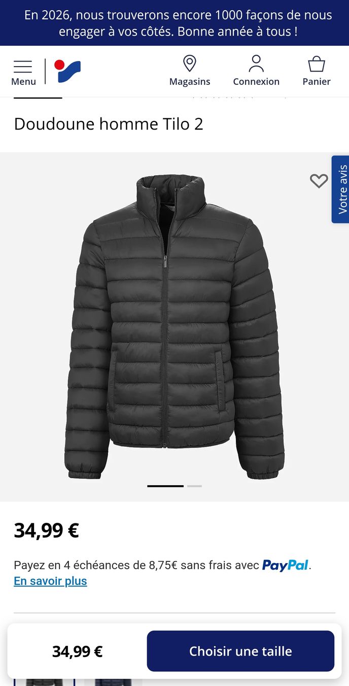 Manteaux: Lot de 2 Doudoune taille XL – Neuf (Voir description) à Lausanne par zak_dnn5 1
