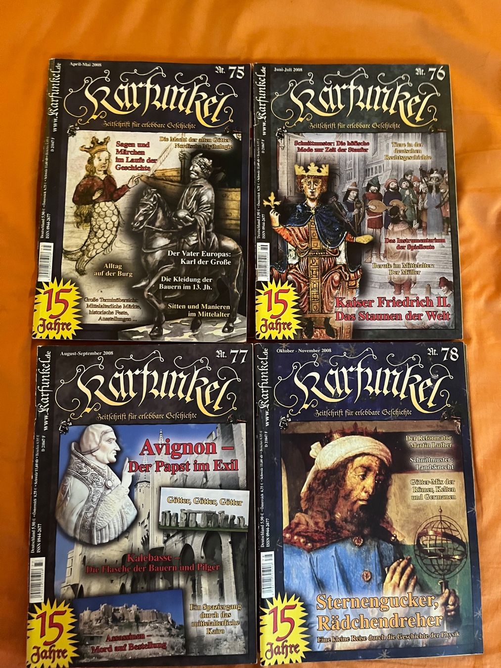 Zeitschriften & Magazine: magazin karfunkel, gotik, mitelalter, heft – Gebraucht aus Emmenmatt von flyrecords 1