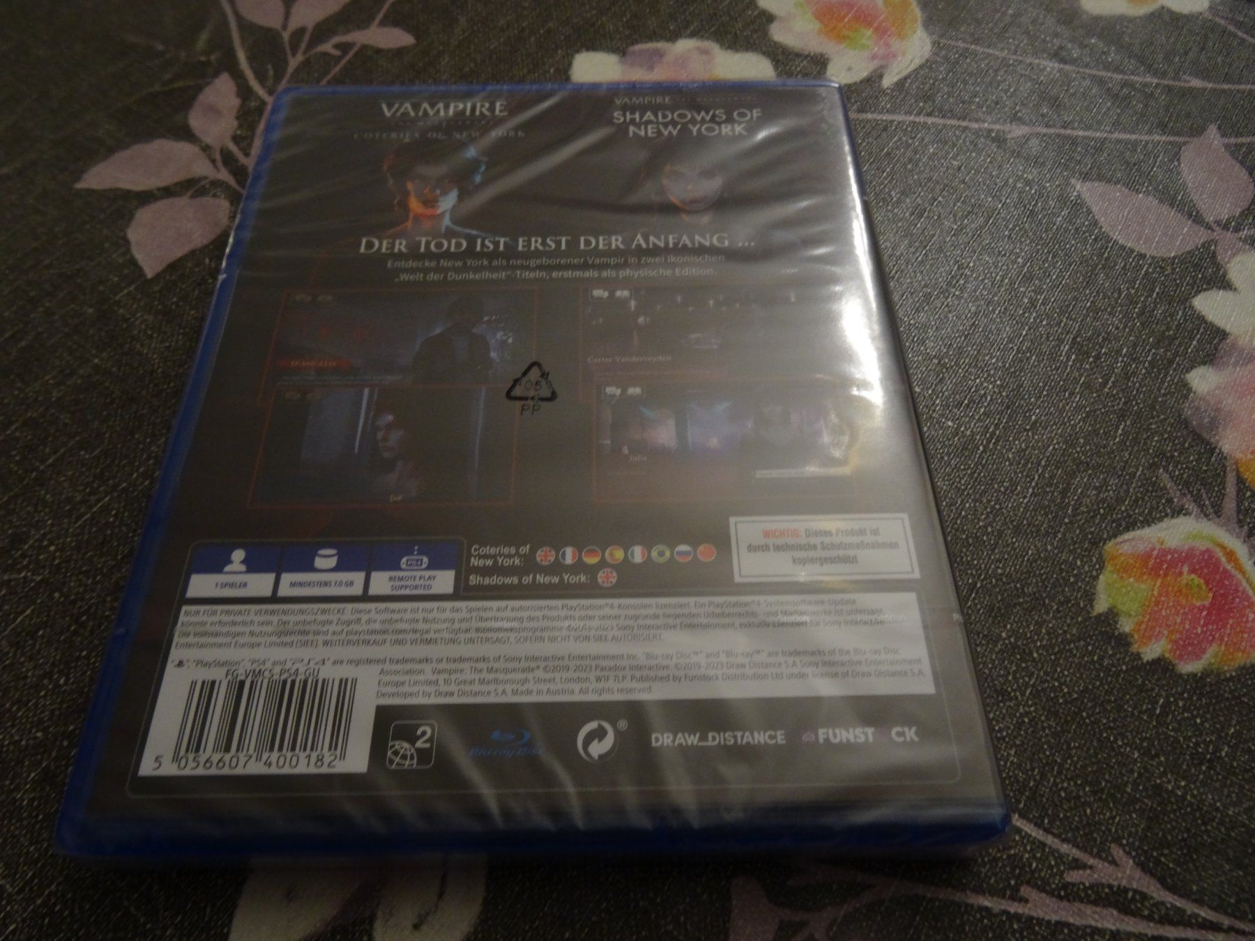 Sony Spiele: Vampire The Masquerade - The New York Bundle PS4 NEUWARE – Neu und originalverpackt aus Olten von Disc-Ausverkauf 1