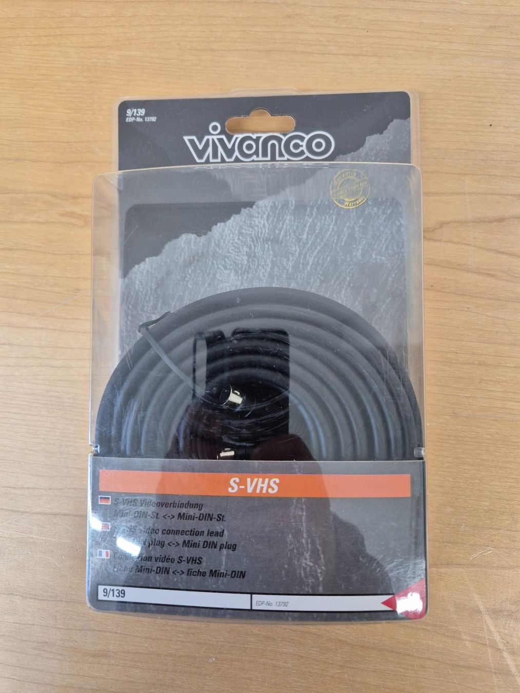 Cavi: S-VHS Kabel 15m Vivanco – Usato da Elgg venduto da computerbrocki