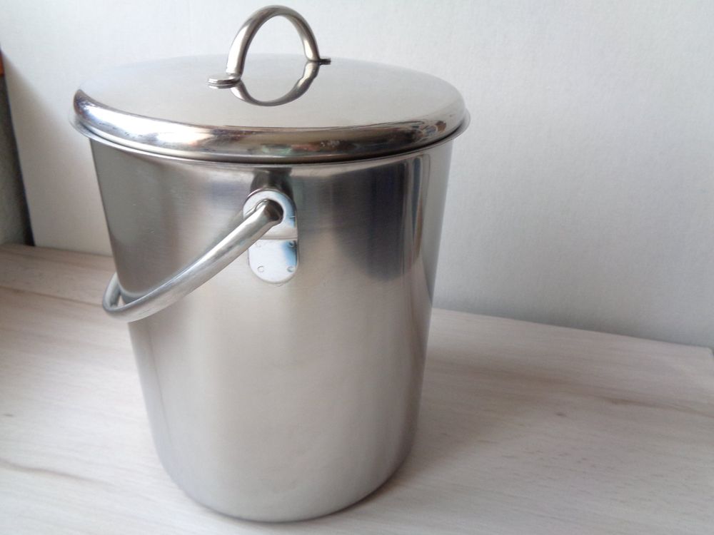 Mlchkanne Premum 3 Lter Edelstahl Mt Deckel Mlchkessel Rohmlch