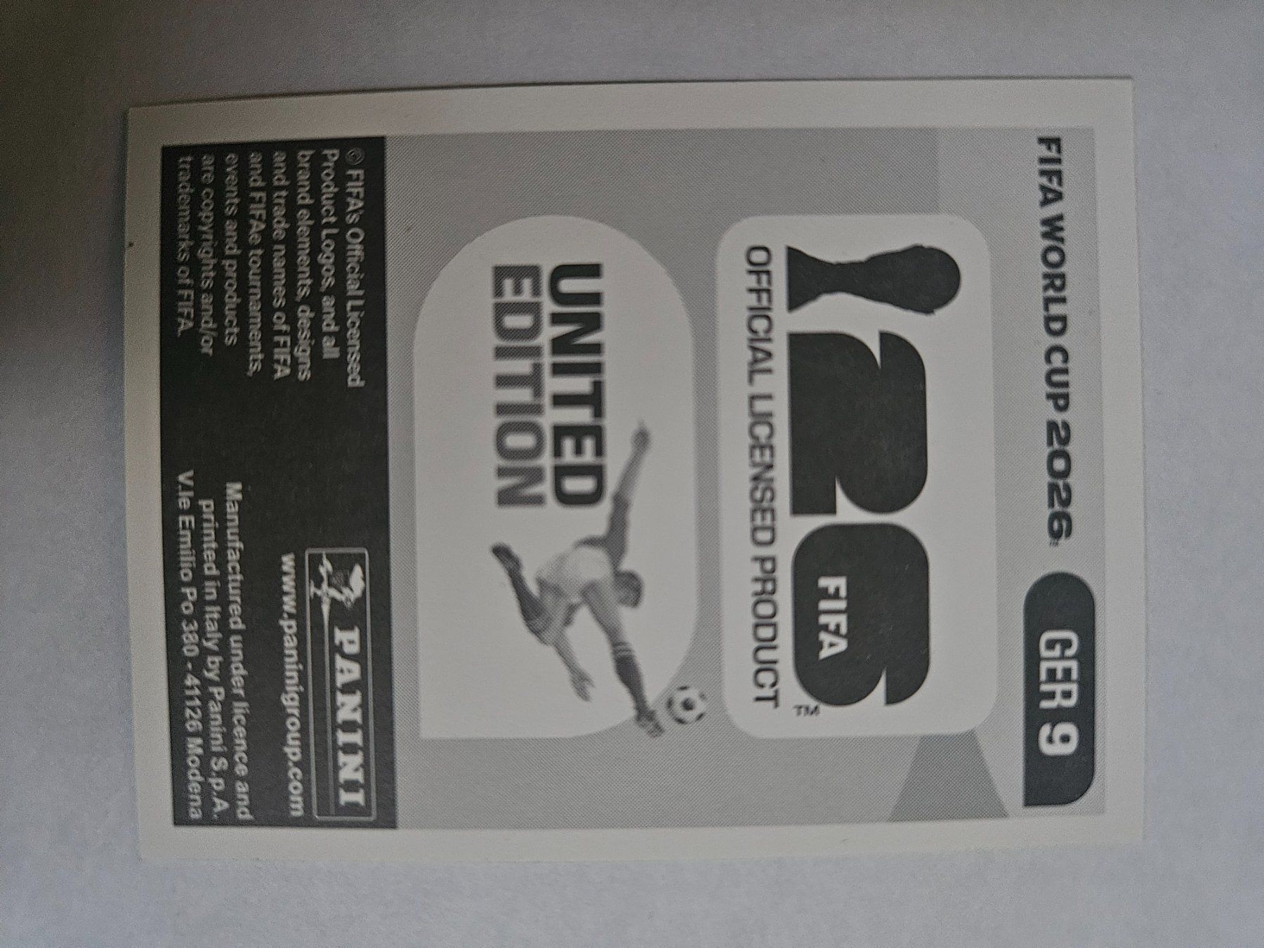 Panini Carte collezionabili: GER 9 – Usato da Würenlingen venduto da Dinli 1